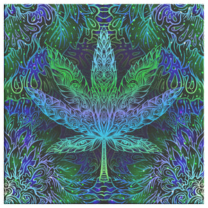 Cannabis Vibes Canvas Wall Art