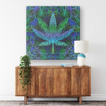 Cannabis Vibes Canvas Wall Art