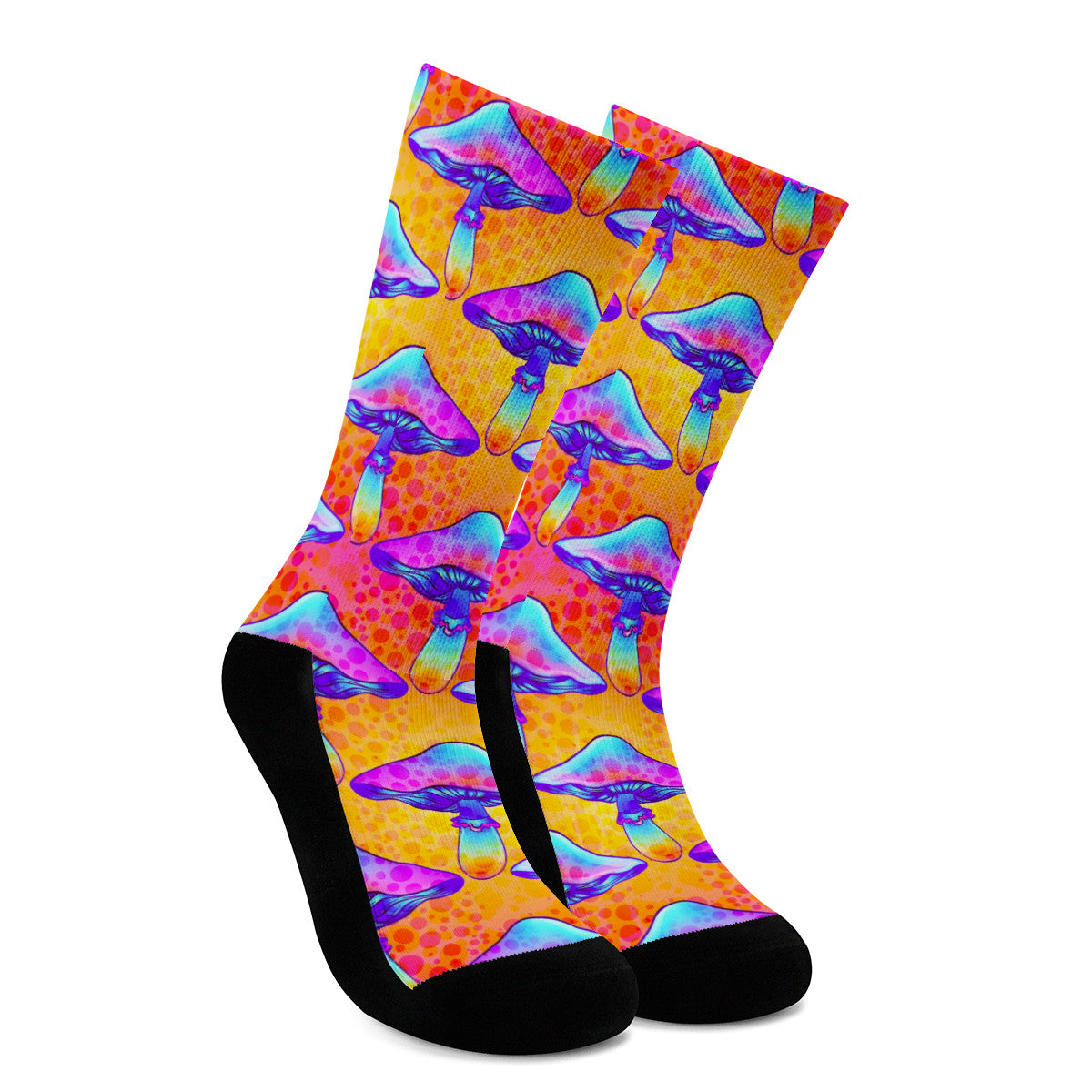 Magic Mushrooms Crew Socks - Mind Gone