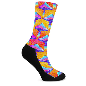 Magic Mushrooms Crew Socks - Mind Gone