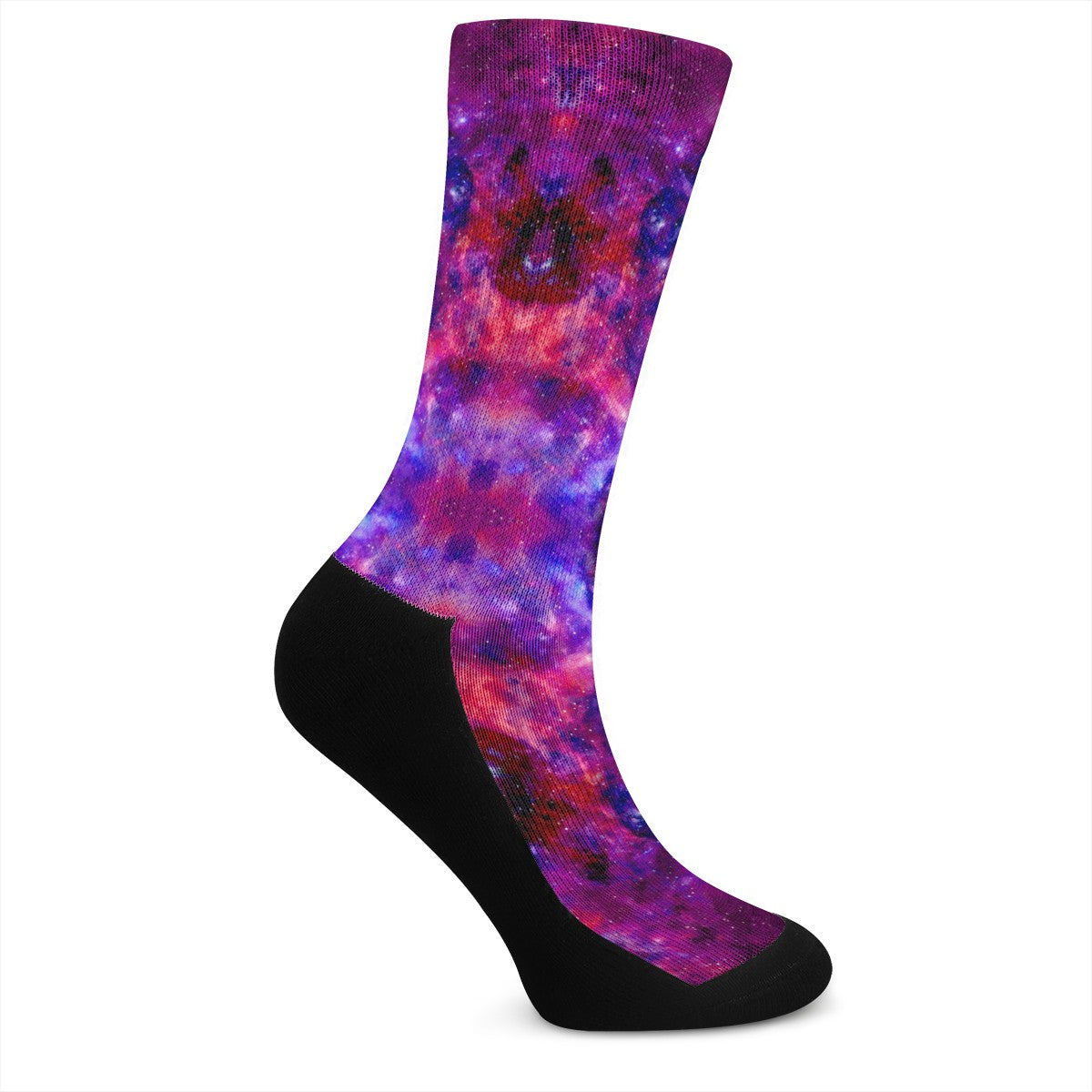 Psychedelic Deep Space Crew Socks