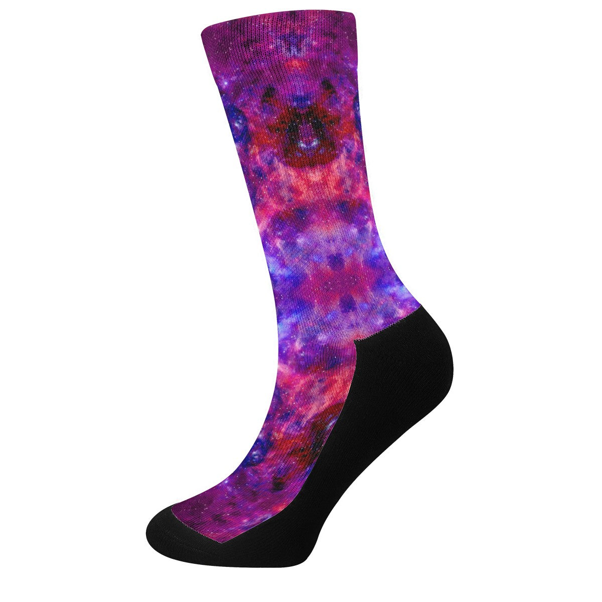 Psychedelic Deep Space Crew Socks