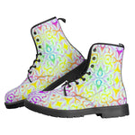 We Vibe Colorful Unisex Leather Boots - Mind Gone