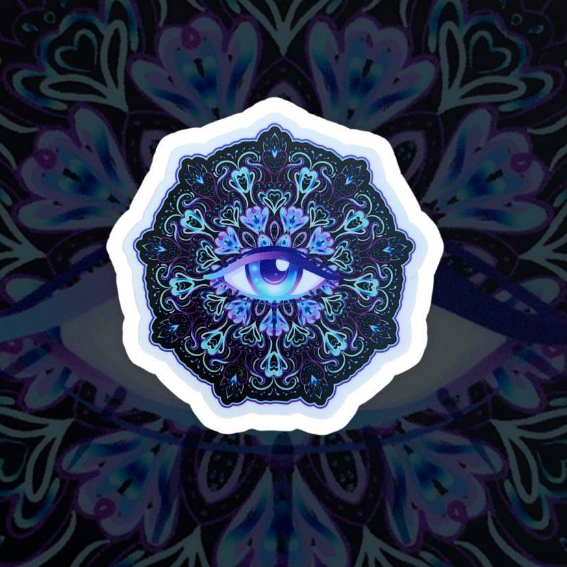 Esoteric All Seeing Eye Sticker