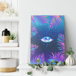 Evil Eye Canvas Wall Art