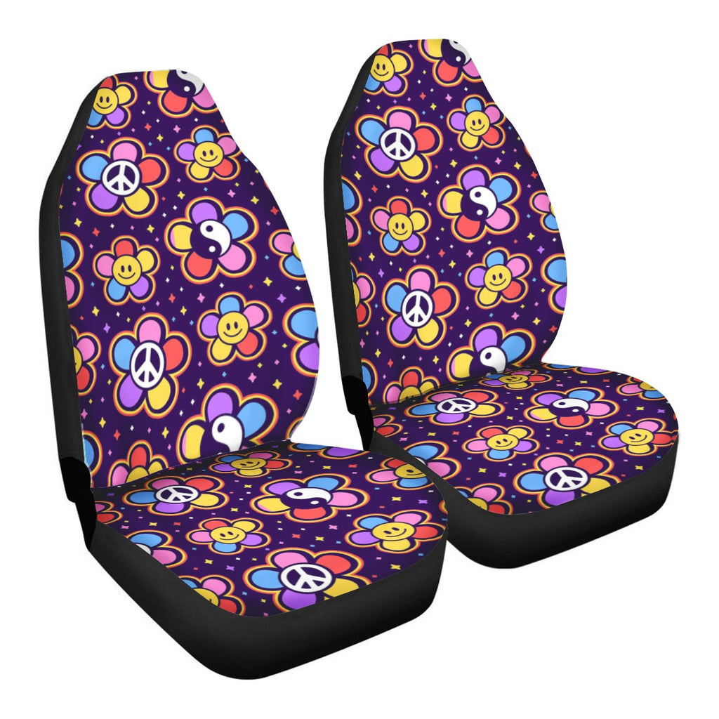 Groovy 60s Hippie Car Seat Covers