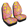 Groovy 60s Floral Car Seat Covers