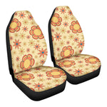 Groovy Victorian Floral Pattern Car Seat Covers