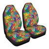 Abstract Stoner Art Car Seat Covers