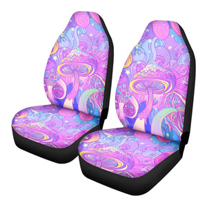 Psychedelic Purple Trip Car Seat Covers - Mind Gone