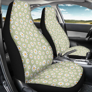 Chic Daisy Flowers Car Seat Covers
