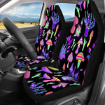 Trippy Shrooms Car Seat Covers