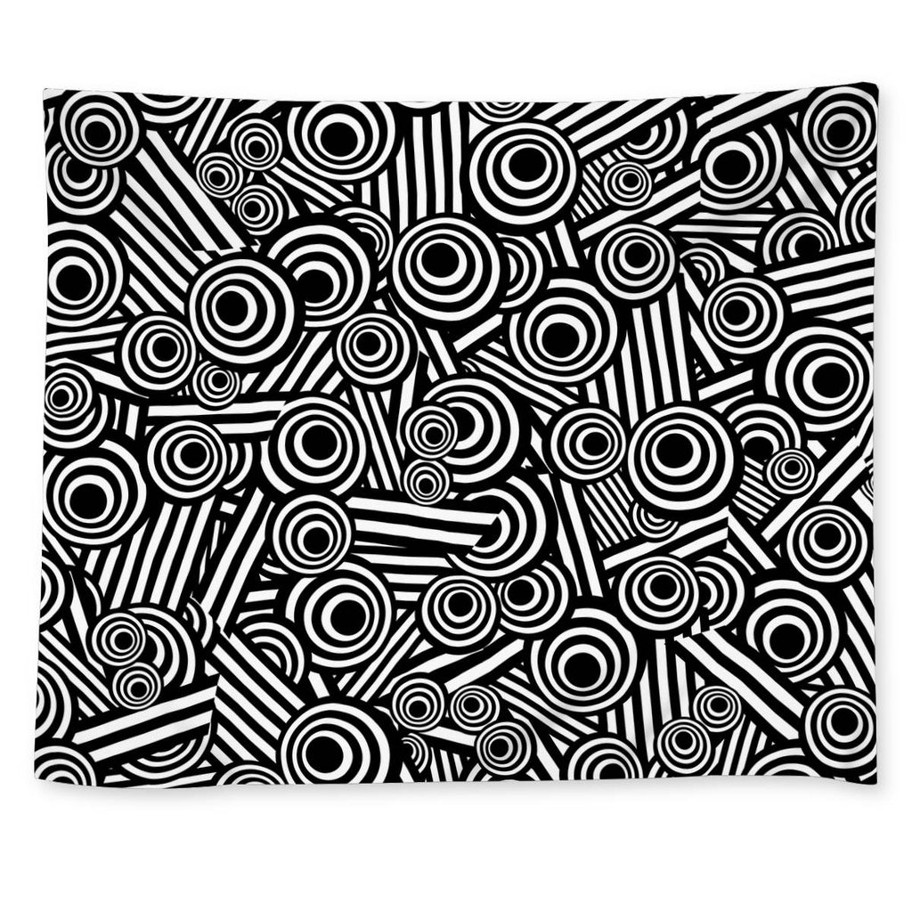 Dazzle Camouflage Wall Tapestry - Mind Gone