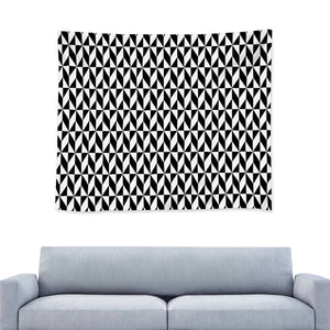 Monochrome Contrast Wall Tapestry - Mind Gone