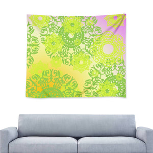 Decorative Green Wall Tapestry - Mind Gone