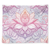 Lotus Flower Ombre Wall Tapestry