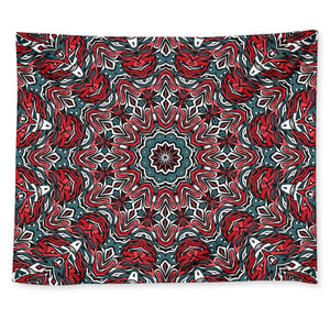Kaleidoscopic Tribal Print Wall Tapestry