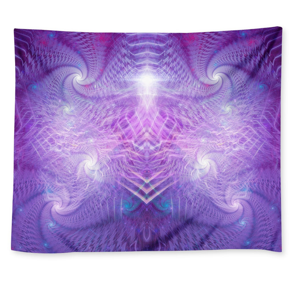 Fractal Psychedelic Visionary Decoration Wall Tapestry