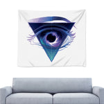 All Seeing Eye - Black Hole Wall Tapestry - Mind Gone