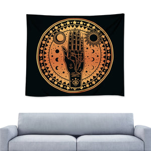 Vintage Fortune Teller Wall Tapestry