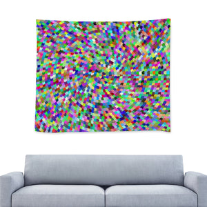 Colorful Spiral Noise Wall Tapestry