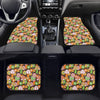 Retro Hippie Mushrooms Car Floor Mats