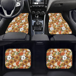 Retro Flower Power Car Floor Mats