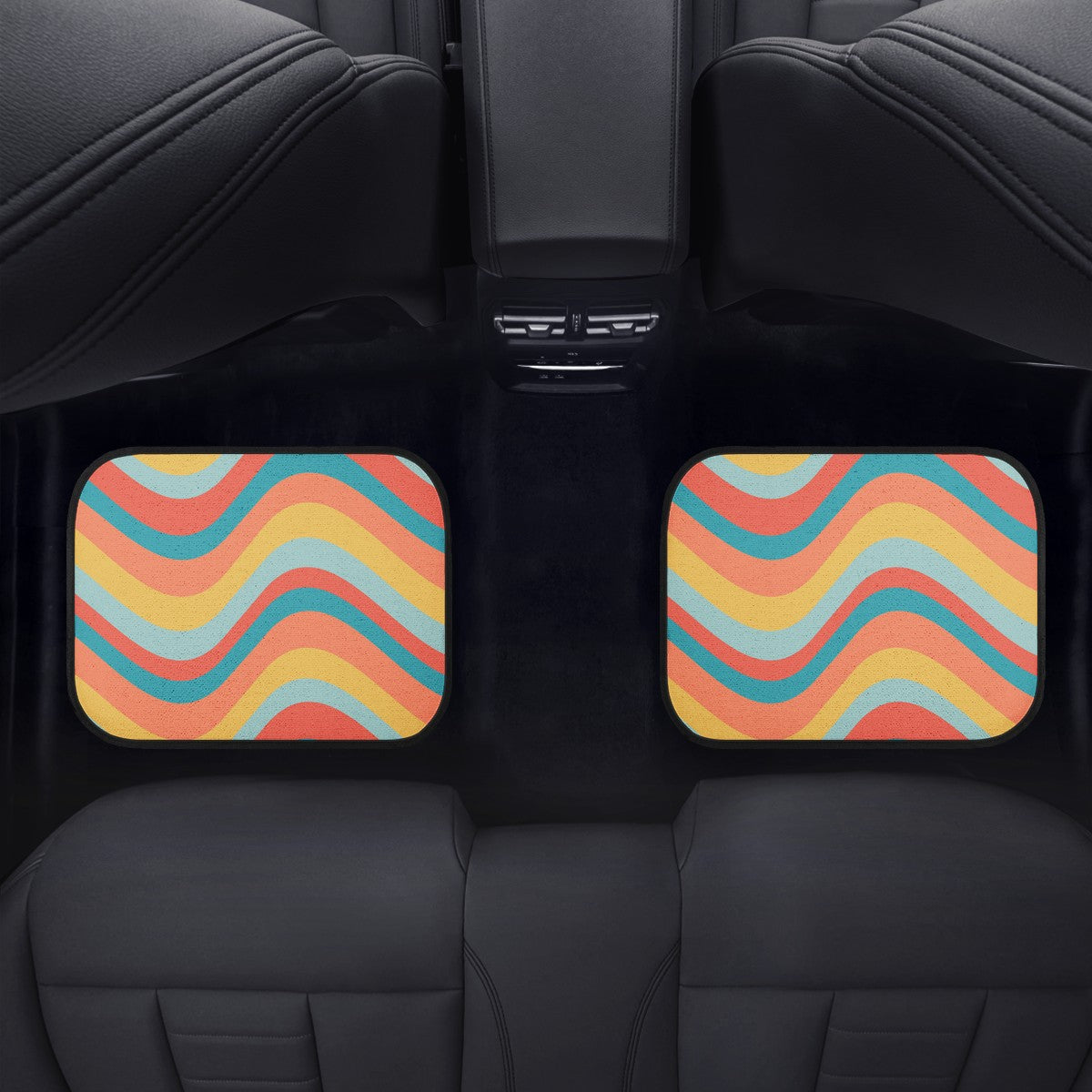 Retro Groove Car Floor Mats