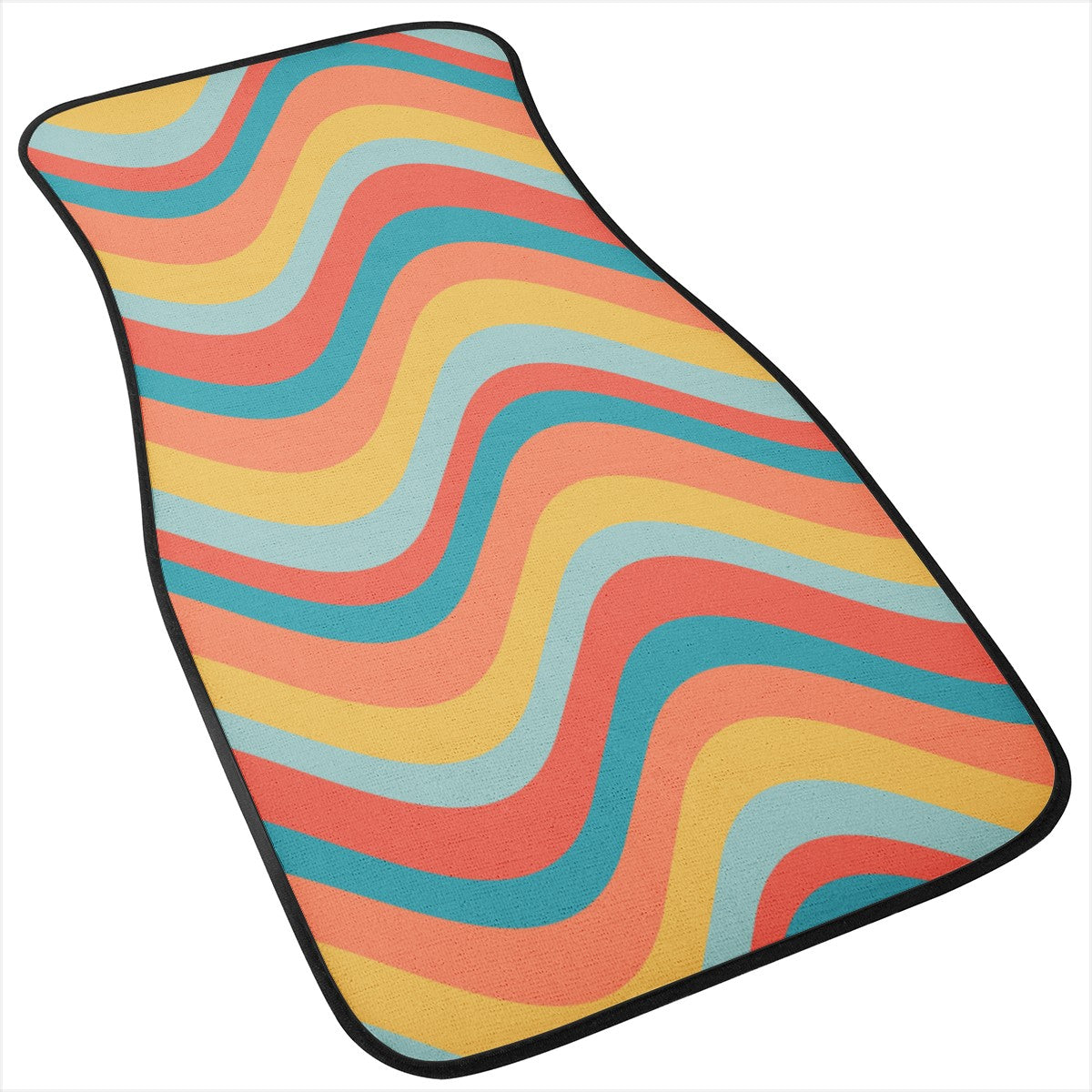 Retro Groove Car Floor Mats