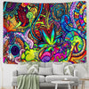 Colorful Trippy Wall Tapestry -  Stoner Decor