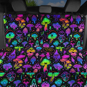 Magic Mushrooms Glow Pet Seat Covers