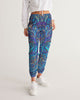 Psychedelic Blue Love Women's Track Pants