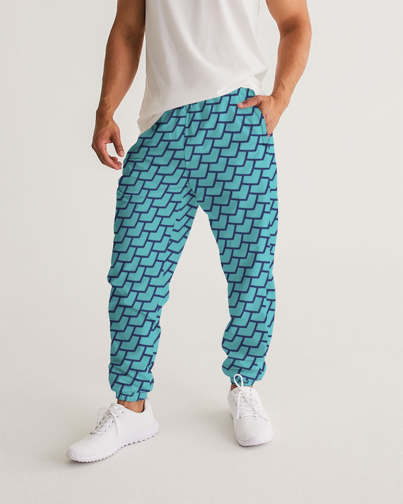 Trippy Teal Trance Men's Track Pants