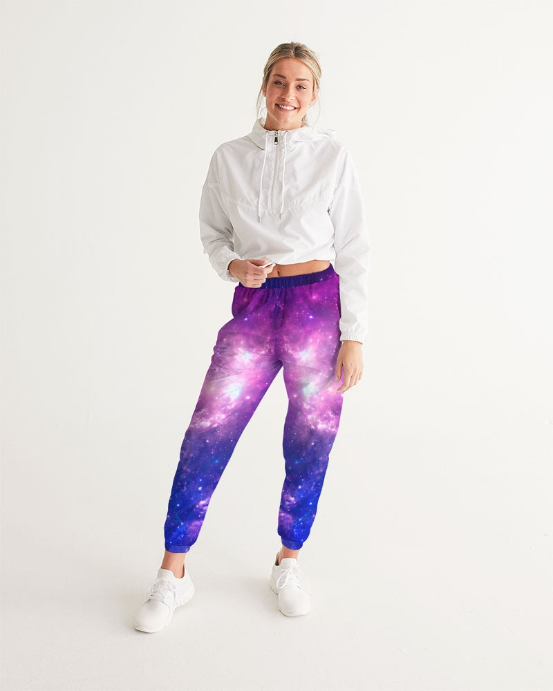 Purple Galaxy Women's Track Pants