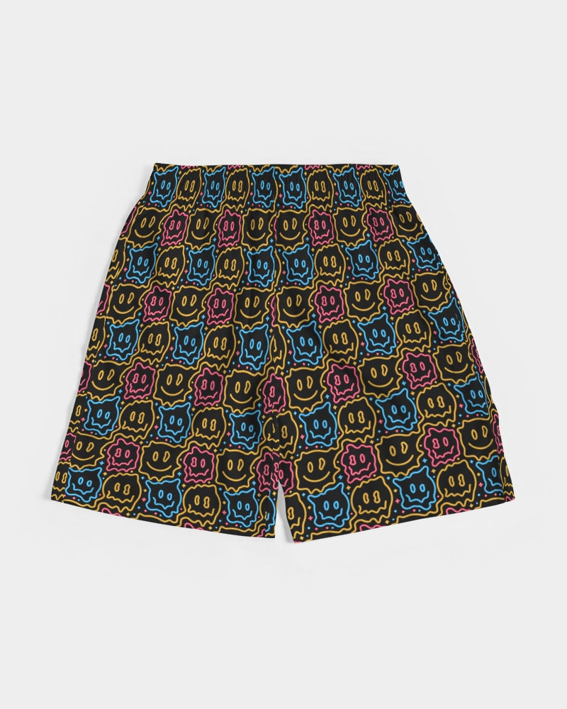 Drippy Smiley Faces Men's Jogger Shorts