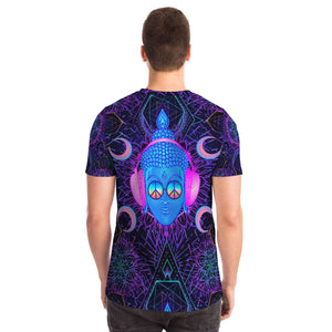 Sacred Buddha T-Shirt - Psytrance Sacred Geometry Psychedelic Shirt - Mind Gone