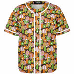 Hippie Mushroom Cottagecore Baseball Jersey