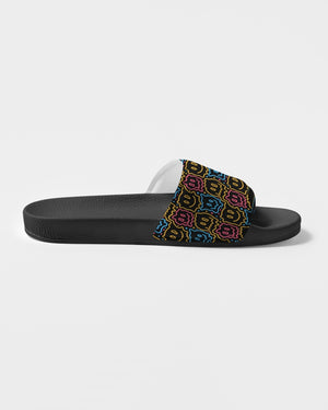 Drippy Smiley Faces Men's Slide Sandal