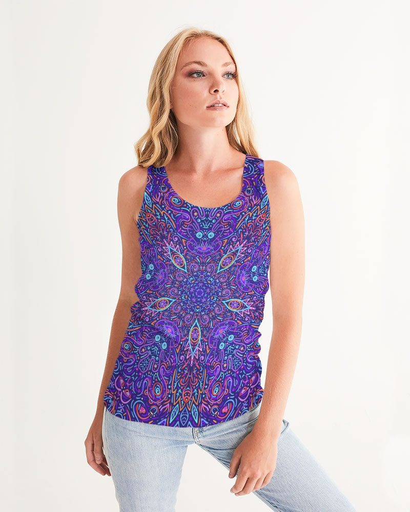 Trippy Psychedelic Summer Women's Tank