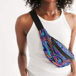 Crazy Electro Trip Crossbody Sling Bag