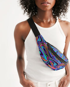 Crazy Electro Trip Crossbody Sling Bag