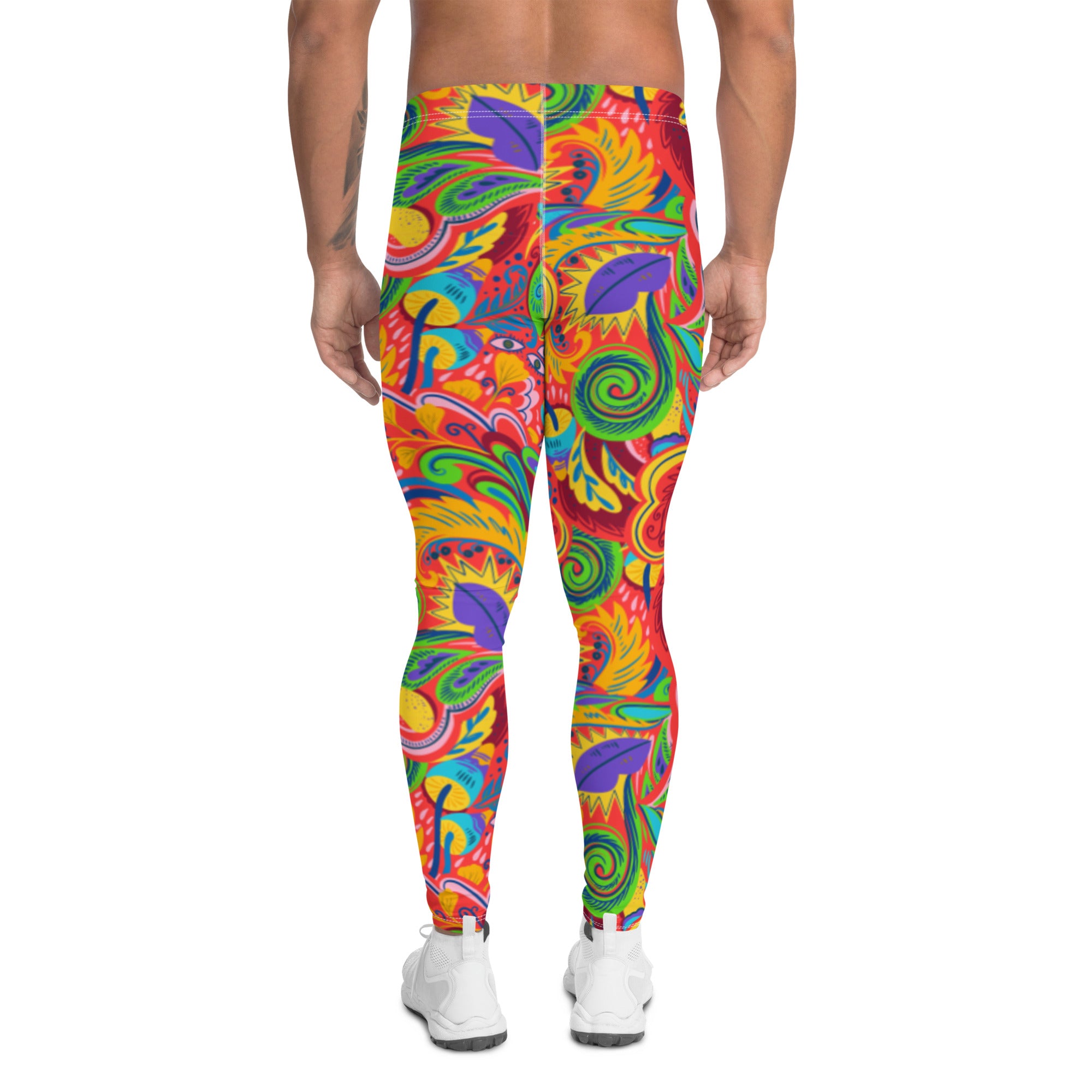 Funky Men's Leggings Colorful Meggings