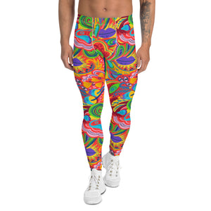 Funky Men's Leggings Colorful Meggings