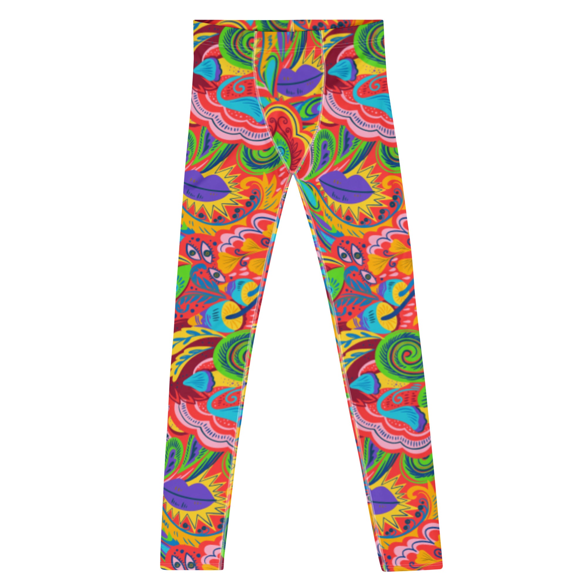 Funky Men's Leggings Colorful Meggings