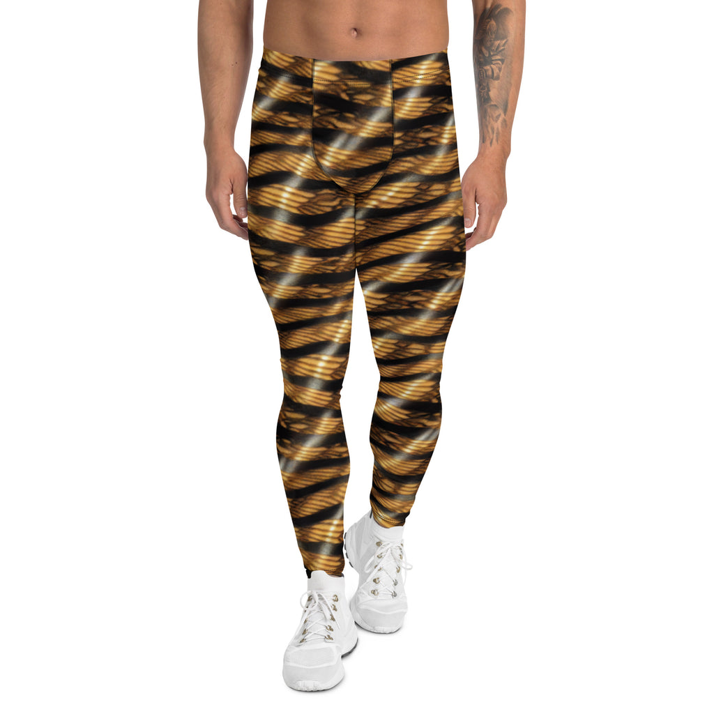 Snake Skin Men's Festival Leggings