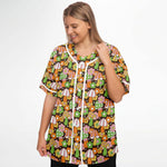 Hippie Mushroom Cottagecore Baseball Jersey