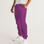 Purple Pixeles Men's Track Pants