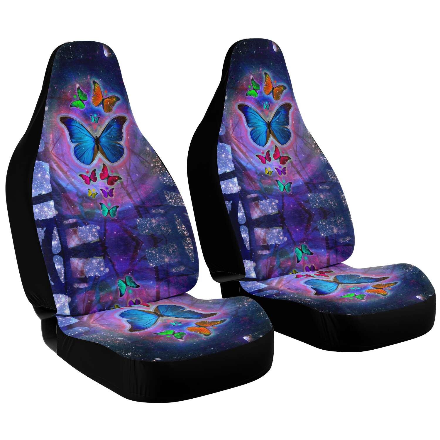 Cosmic Butterflies Car Seat Covers - Mind Gone