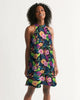 Hibiscus Floral Tropics Women's Halter Dress