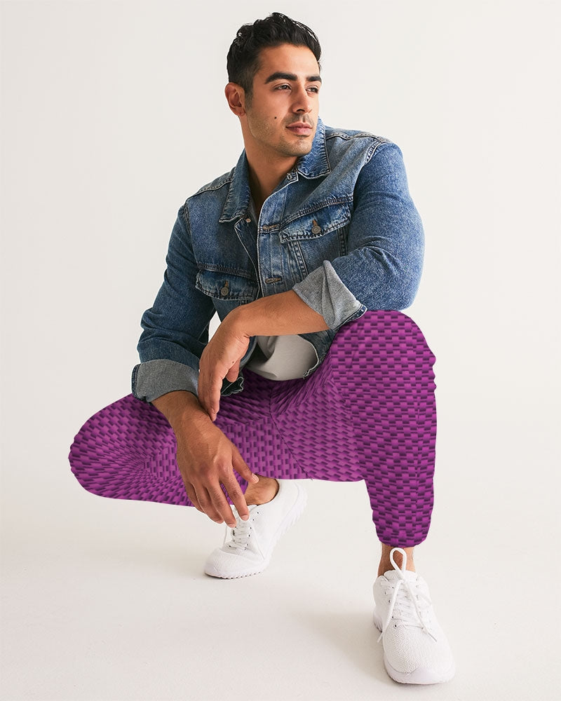 Purple Pixeles Men's Track Pants